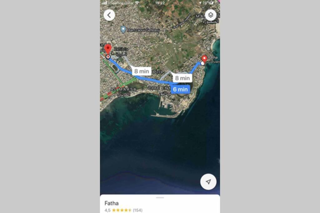 Appartement Ezzouhour Dar Sammoud Kelibia Exteriör bild